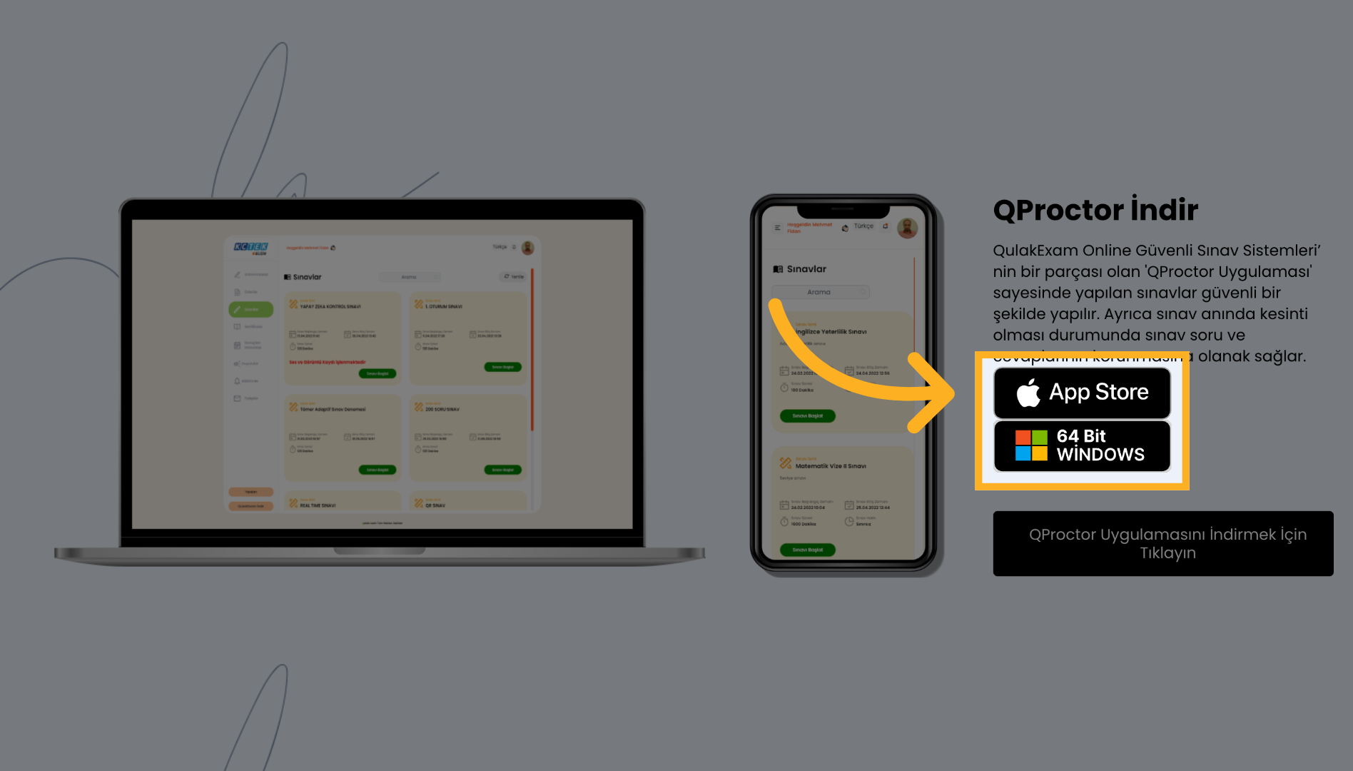 QProctor indirme sayfası